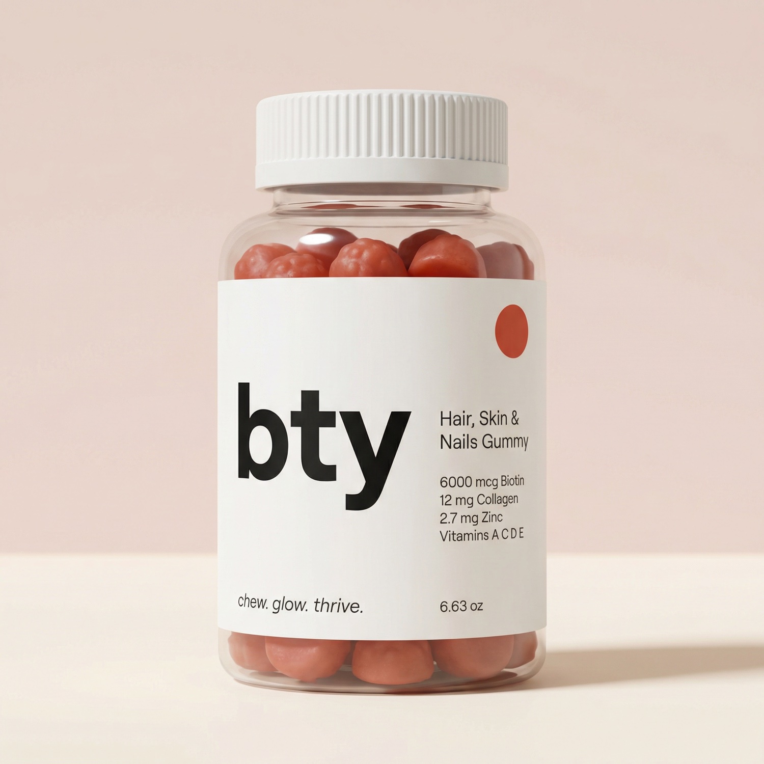bty — Hair, skin & nails gummy